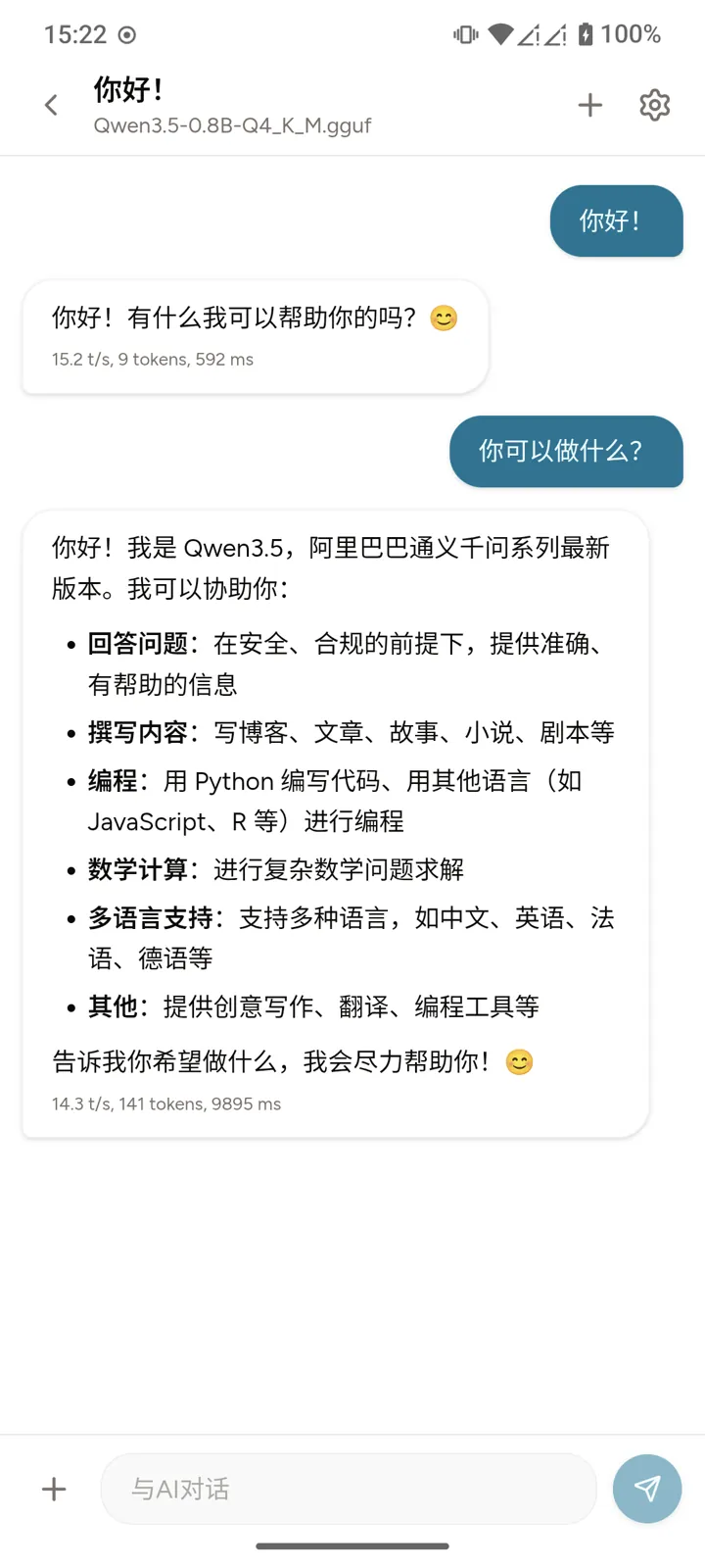 Chat Interface